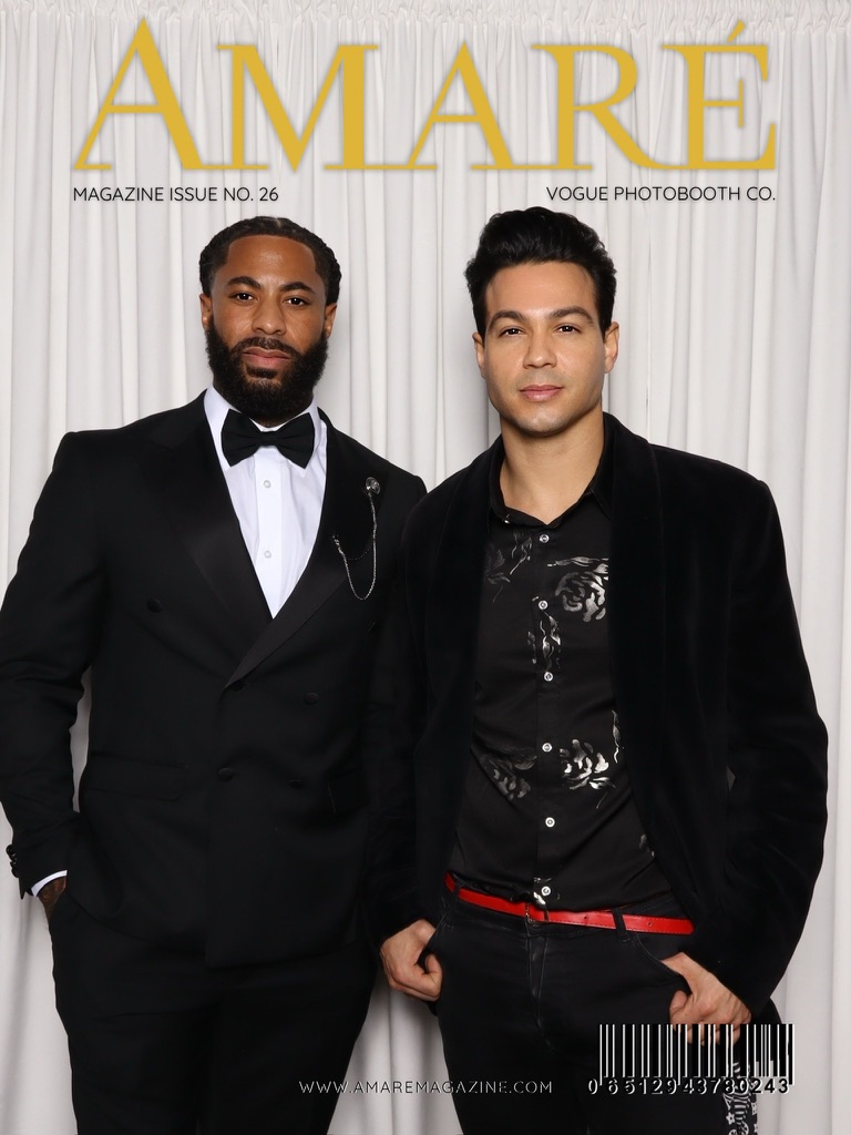 Ray Diaz on the cover of AMARE Magazine issue 26