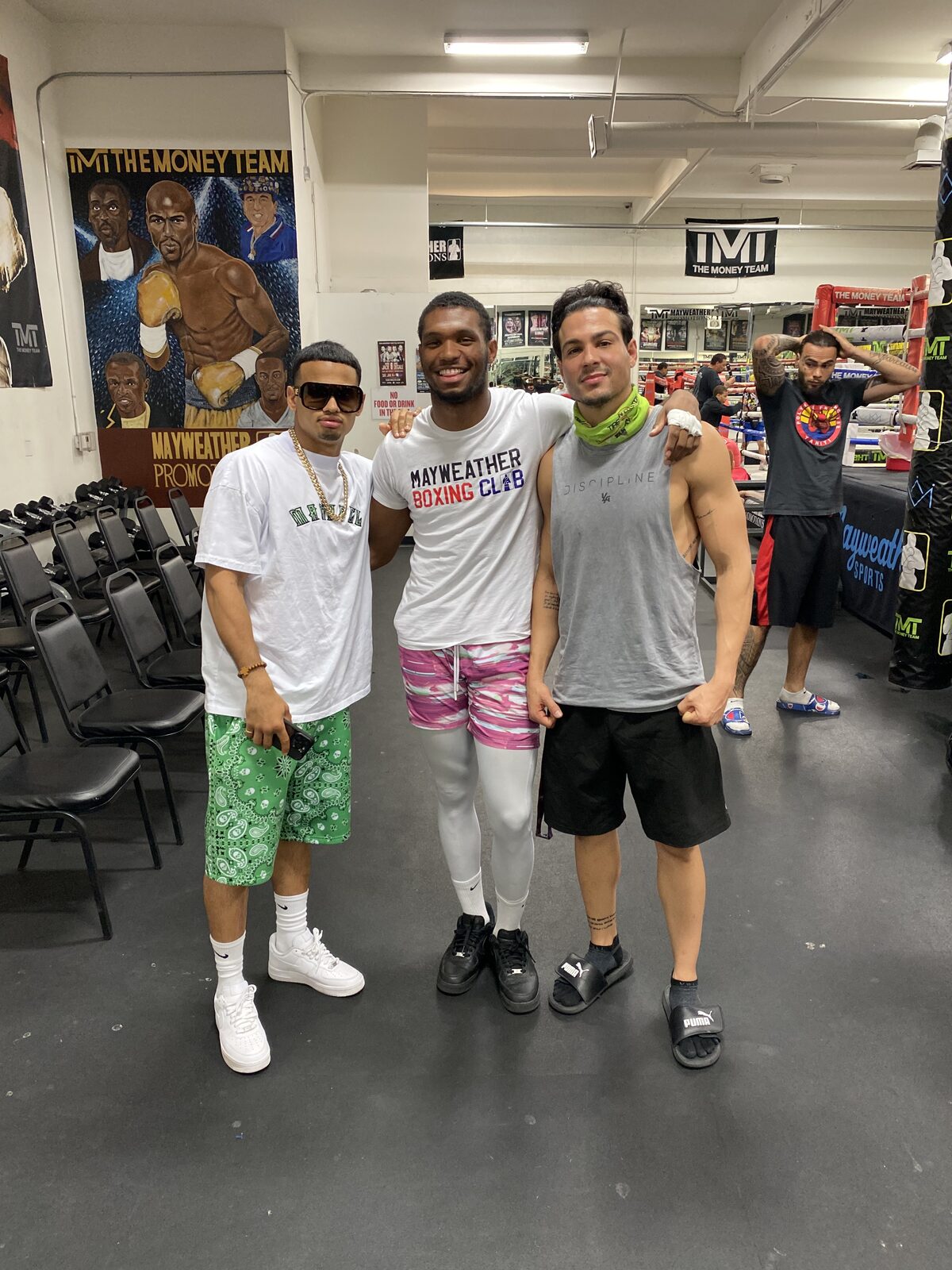 Inside Floyd Mayweather's TMT gym in Las Vegas
