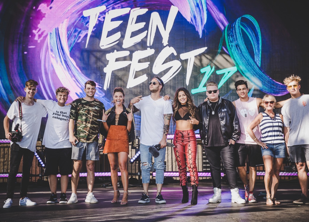 Ray Diaz at Teen Fest during the early creator era